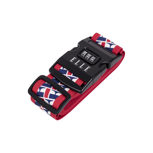 ELLE Luggage Belt with Combination Lock